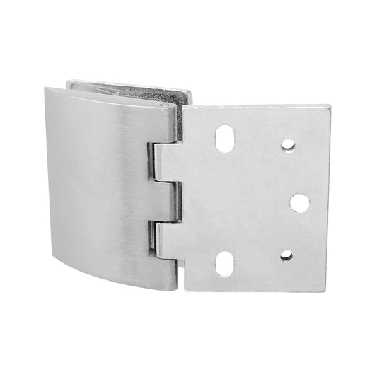 Bisagra para puerta abatible de cristal de 10 mm níquel satín K-861-S Axcent