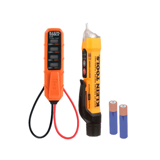 Kit de prueba eléctrica NCVT de rango dual y probador de voltaje CA/CD NCVT3PKIT Klein Tools