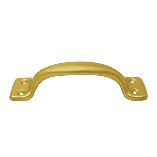 Jaladera para mueble latonada 150 mm Mañon