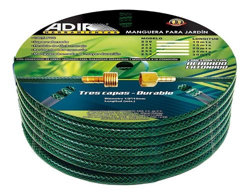 Manguera para jardín 1/2 Pulg 20m AD-232 Adir
