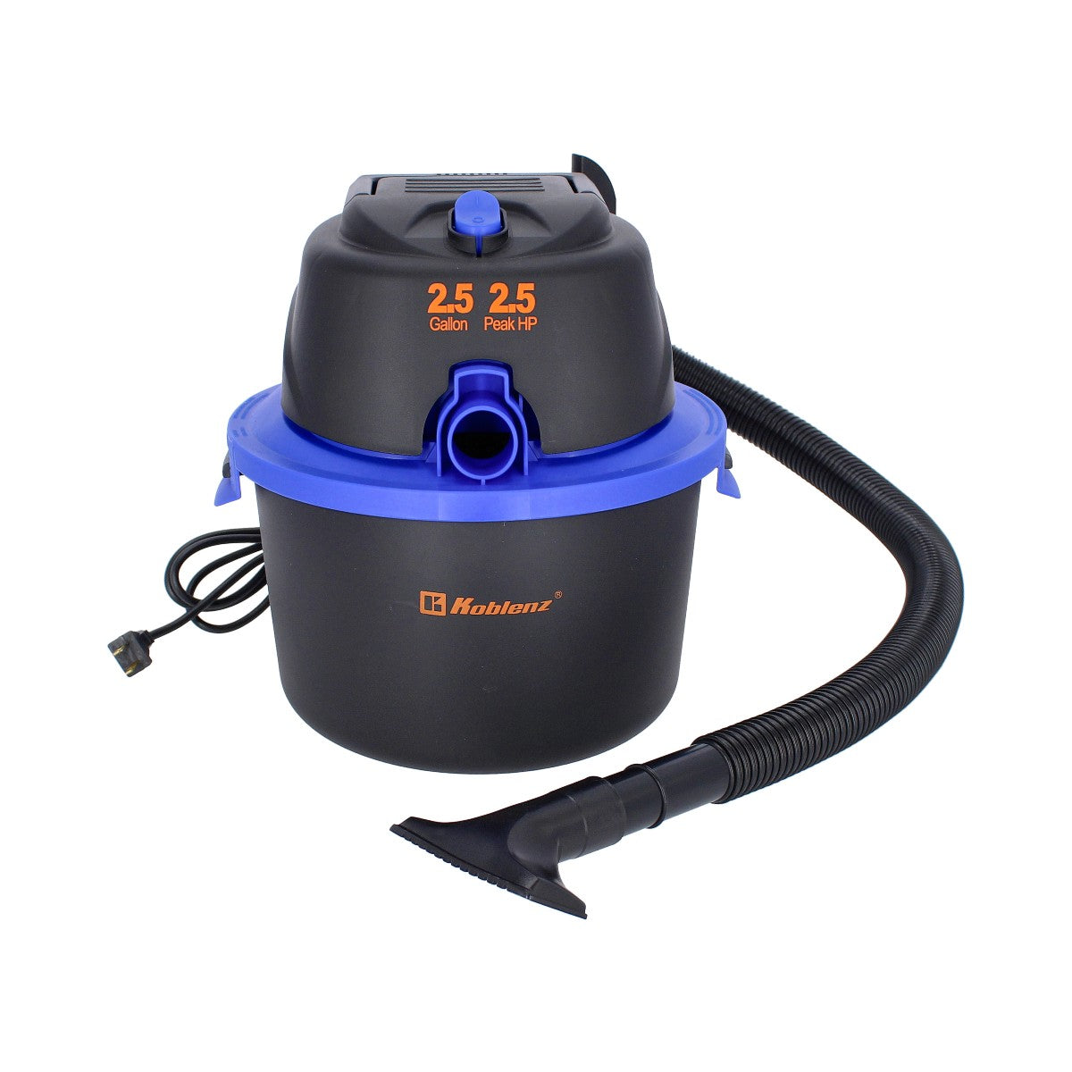 Aspiradora seco - mojado de 2.5 galones WD-2.5 MA Koblenz
