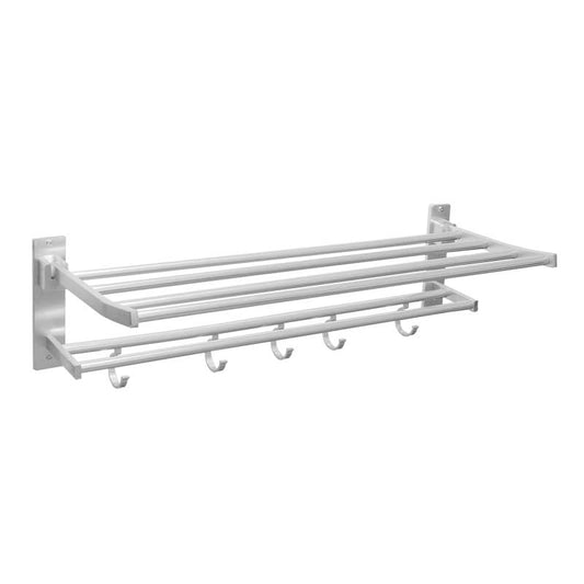 Rack toallero con ganchos de aluminio 56.3 cm 6010 IMH