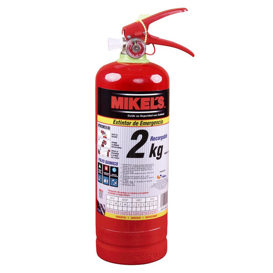 Extinguidor de emergencia 2 Kg EE-2 Mikels