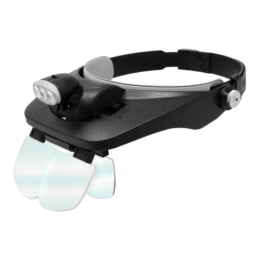 Lupa visor con 4 aumentos MO-021 Verden