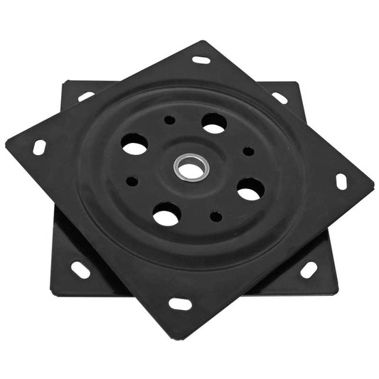 Base giratoria perimetral cuadrada 6" negra Organización MZ
