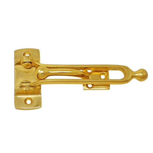 Retenedor para puerta de seguridad latón 5 1/4" Organización MZ