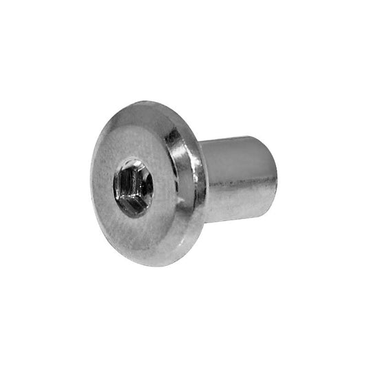 Tuerca para conector 15 x 12 mm niquelada