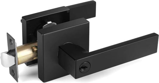 Cerradura Recamara CMD Milan R Negra Inoxx Italy