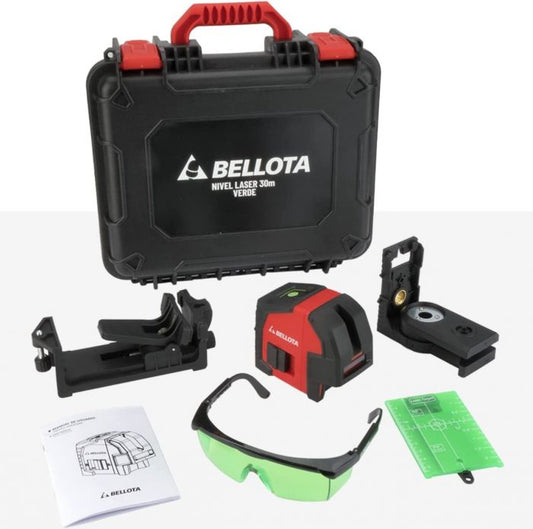 Nivel Láser 30M verde LASER30M Bellota