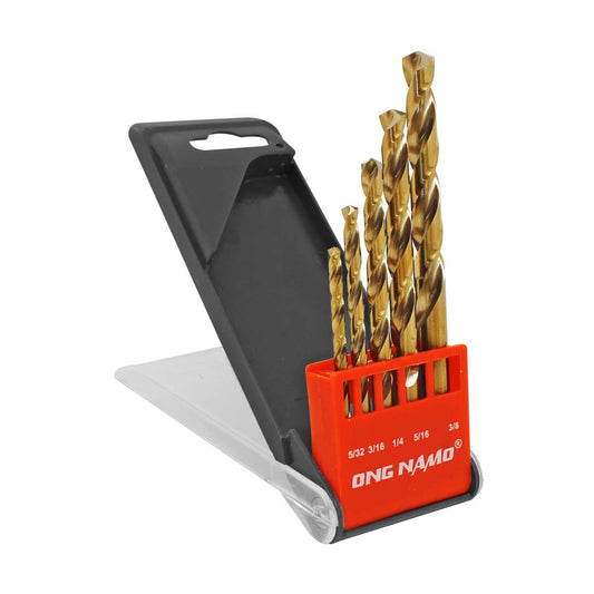 Set de brocas HSS para metal 5 piezas 5002 ONG NAMO