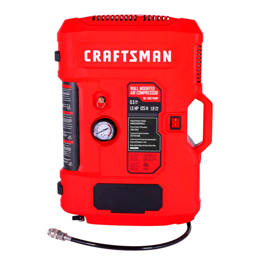 Compresor Pared libre de aceite 1.5 HP 2 litros CMXECXA0250541CRAFTSMAN