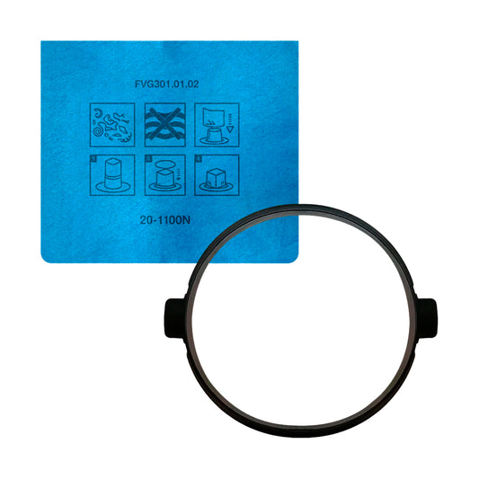 Filtro de tela reutilizable para aspiradora seco/mojado 1-7/8" 2.5 a 4 galones 20-1100 Stanley