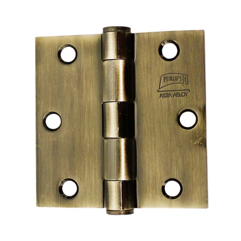 Bisagra arquitectónica 4 1/2" latón antiguo 645 Phillips