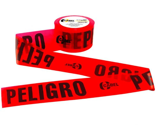 Cinta advertencia Peligro Cabel