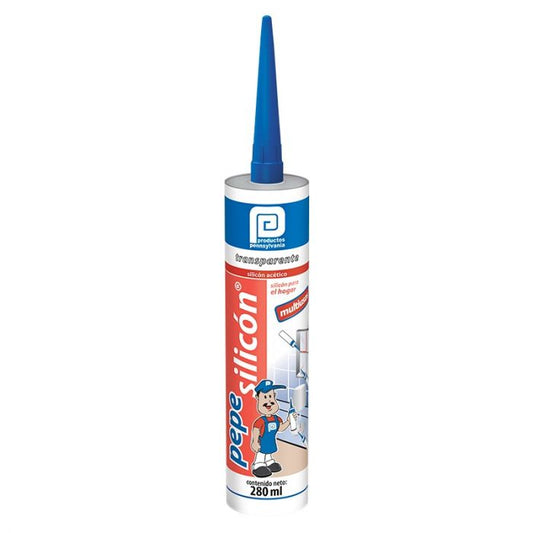 Pepe Silicón Transparente 280 ml Pennsylvania