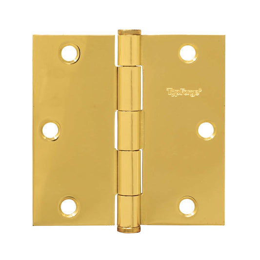 Bisagras 3" x 3" latonado premium 2 piezas PF0120 Top Forge