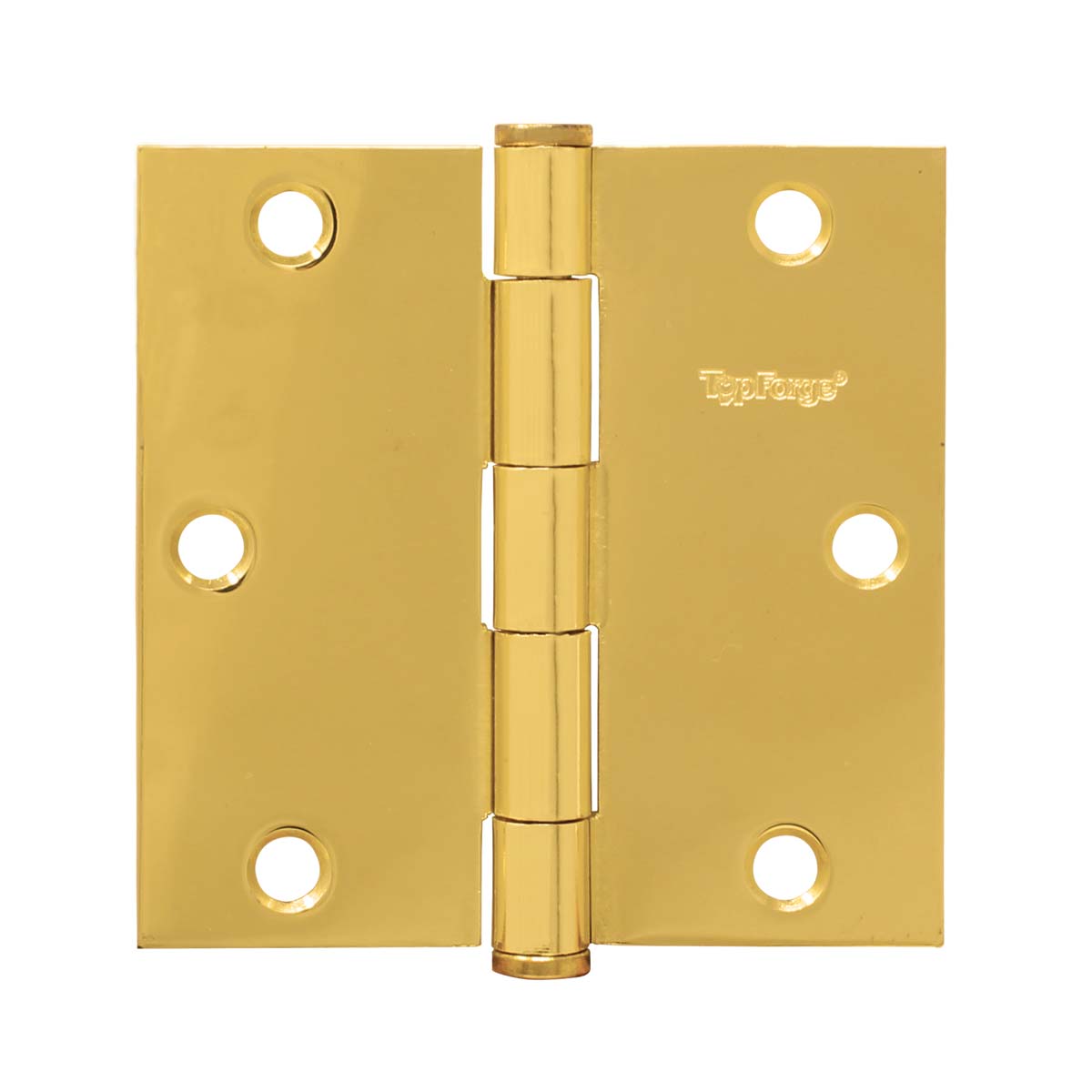 Bisagras 3" x 3" latonado 20 piezas PF0123 Top Forge
