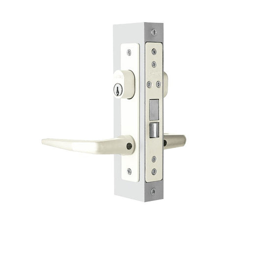 Cerradura de alta seguridad en aluminio blanco 549 AS Phillips