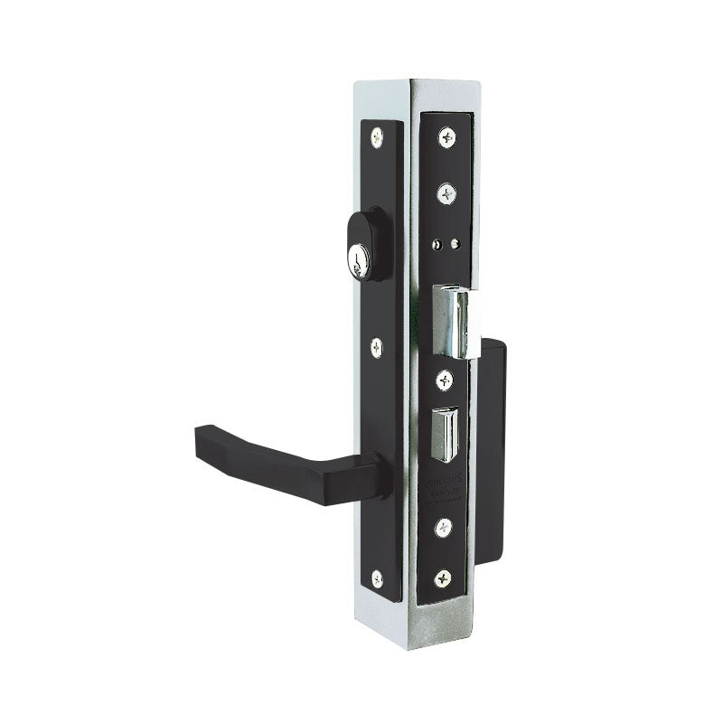Cerradura para uso comercial aluminio negro 575 JM Phillips
