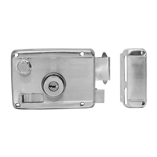 Cerradura de sobreponer derecha tráfico pesado HS-4000-AS Phillips