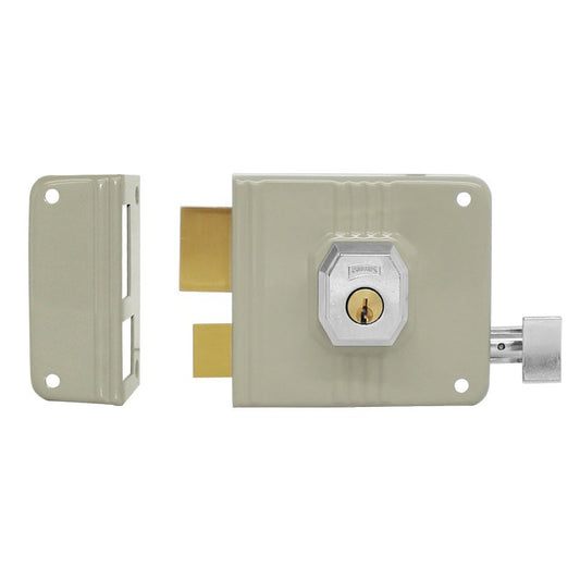 Cerradura de sobreponer izquierda tráfico pesado 675 Phillips