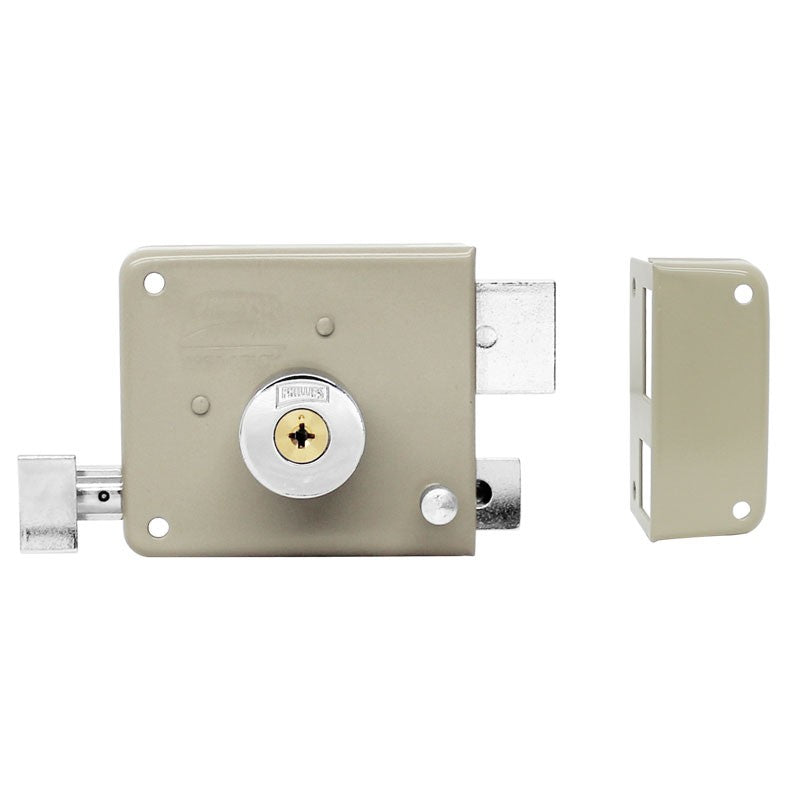 Cerradura de sobreponer derecha X-720 Phillips