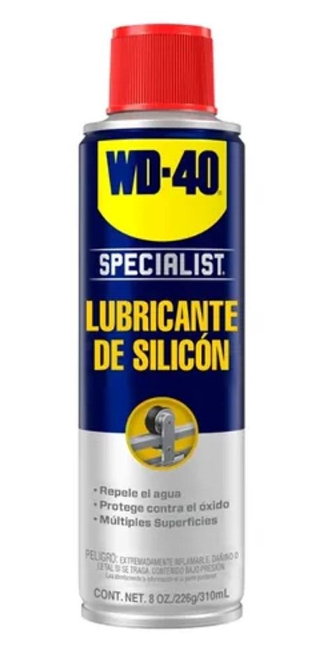 Lubricante de silicón 8 Oz Wd 40