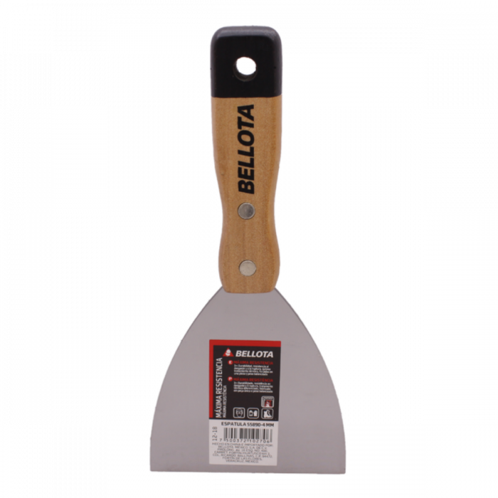 Espátula Mango Madera 55890-4" Bellota