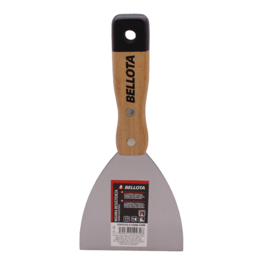 Espátula Mango Madera 55890-4" Bellota