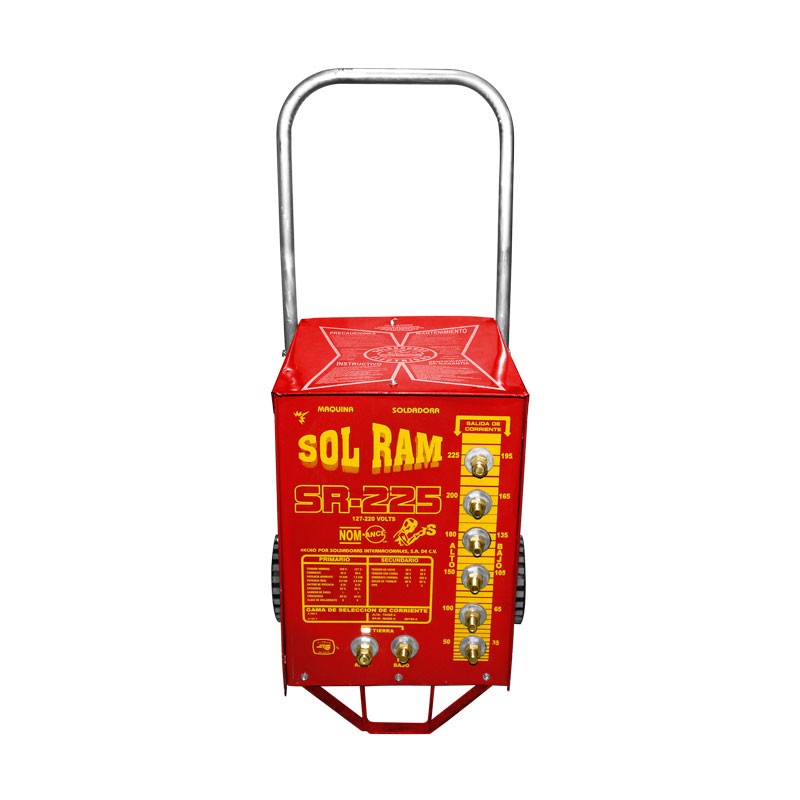 Planta para soldar con carro 225 Amps Sol Ram
