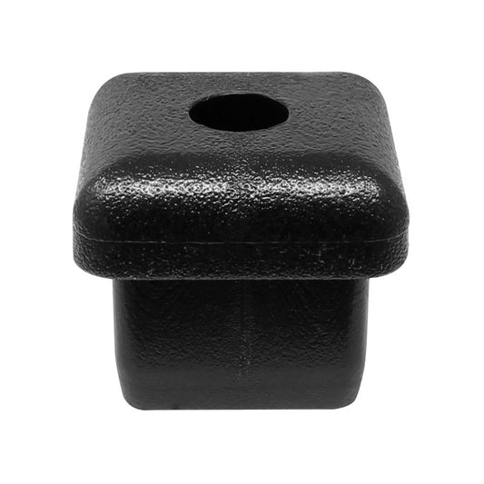 Regatón cuadrado para tubo de 1" con rosca de 1/4" AMI-45 Rodami