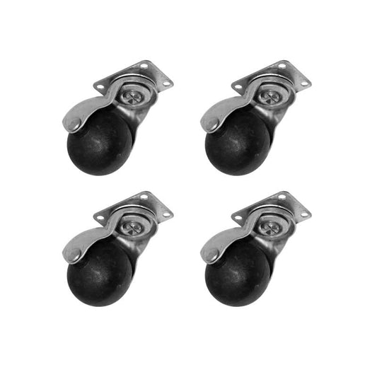 Rodaja de bola giratoria 41 mm con placa