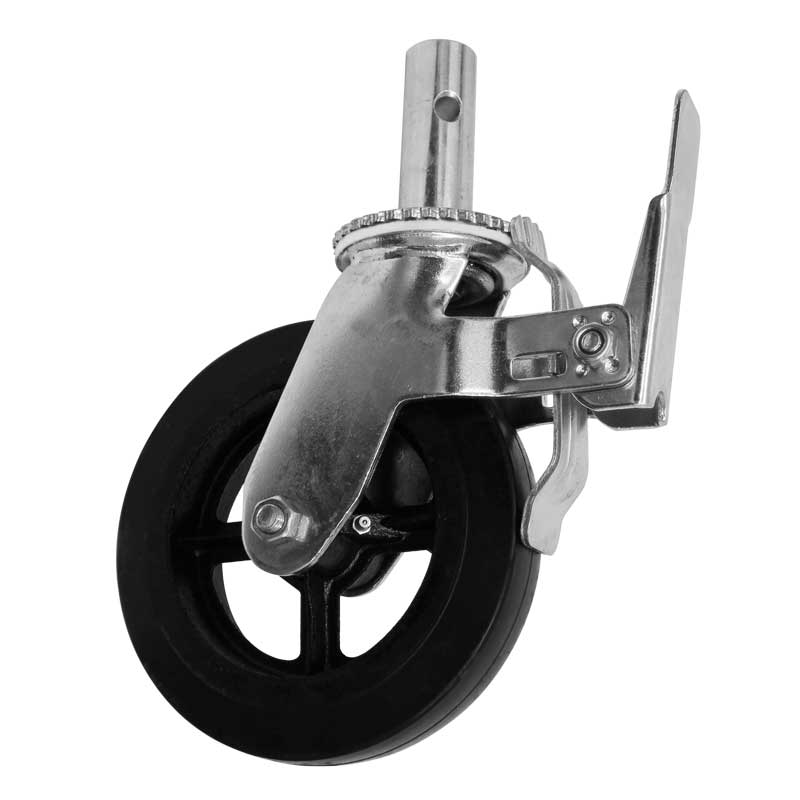 Rodaja de poliuretano 8 x 2" giratoria para andamio Y-1153-200 Weston
