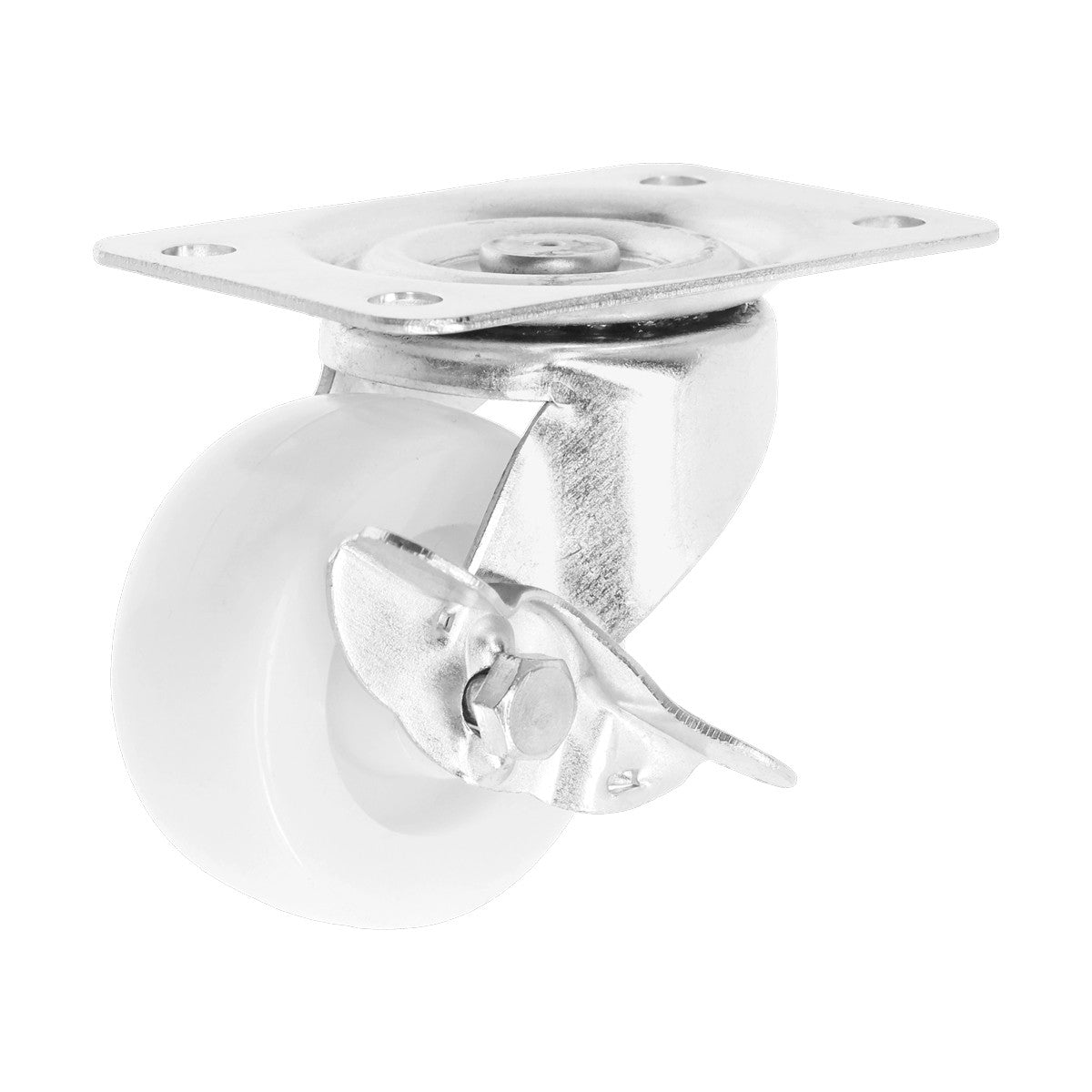 Rodaja de nylon placa giratoria con freno 2" Y-2036-50 Weston