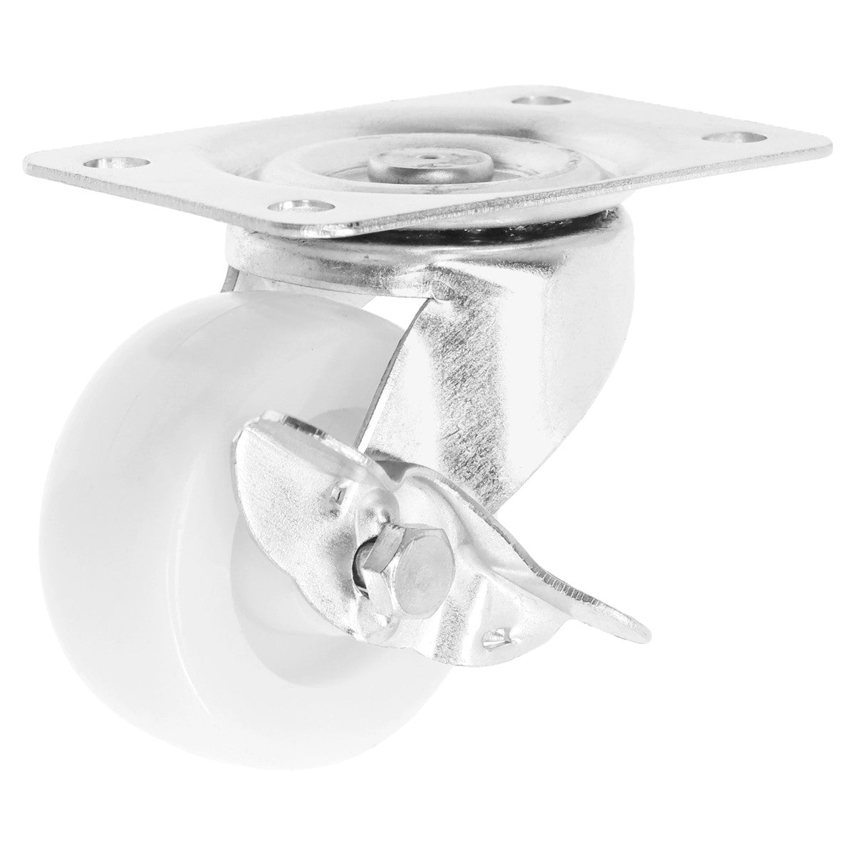 Rodaja de nylon placa giratoria con freno 2.5" Y-2036-65 Weston