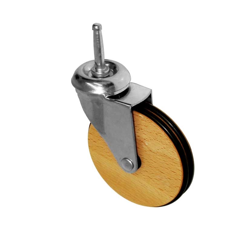 Rodaja de madera 100 mm con espiga Herrasa