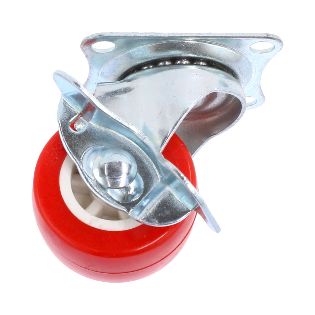 Rodaja placa giratoria con freno 1-1/2" 14036 Rodamil