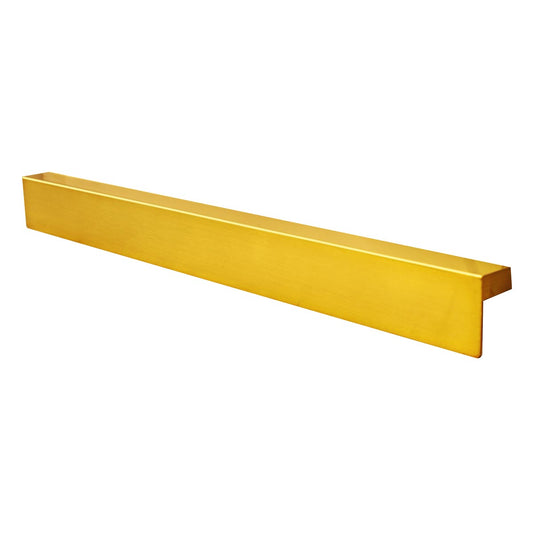Jaladera tipo "L" latón satinado 288 mm 791-0222 Herrasa
