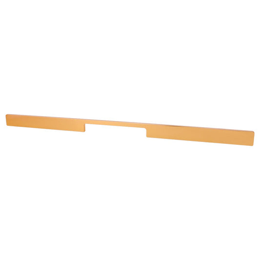 Jaladera de Aluminio 670 mm latón satinado 079-1674 Herrasa