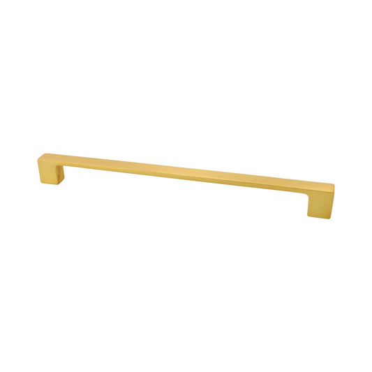 Jaladera de Aluminio 256 mm latón satinado 791-1586 Herrasa