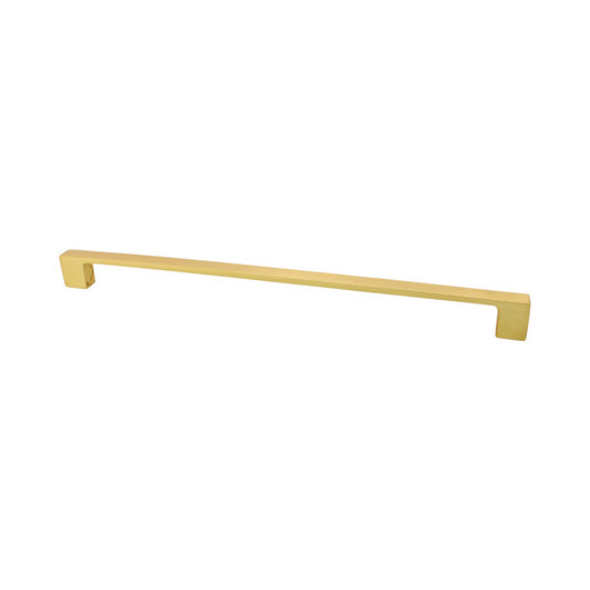 Jaladera de Aluminio 320 mm latón satinado 791-1587 Herrasa