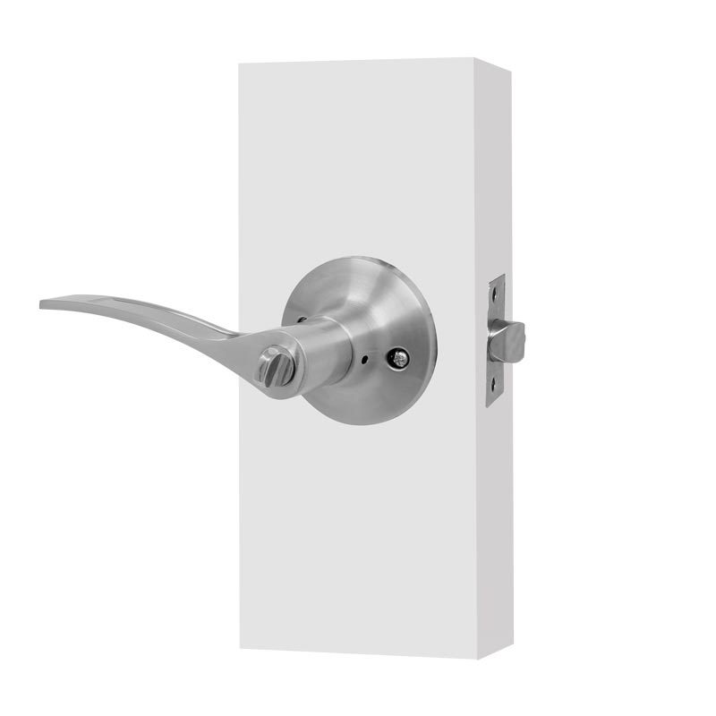Cerradura para baño niquel satinado CDM Estilo Austral