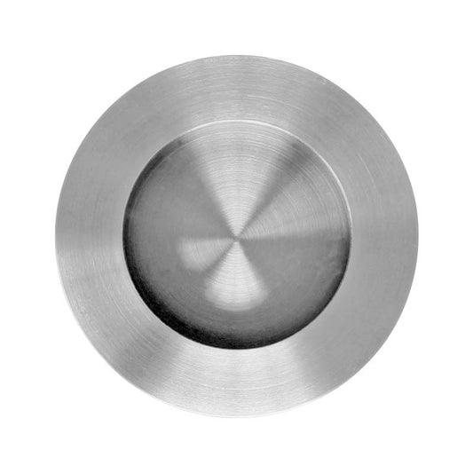 Jaladera de embutir Target acero inoxidable 80 mm 3740 Ashico