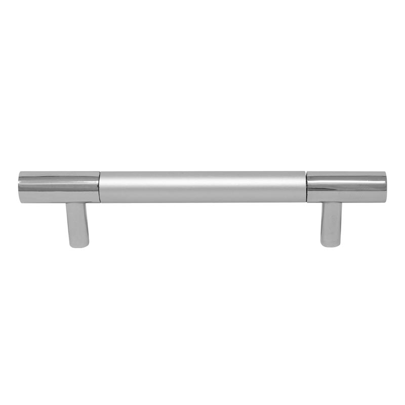Jaladera SKY 96 mm aluminio / cromo 3235 Ashico