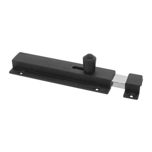 Pasador de sobreponer 100 mm negro mate A3004 Rish