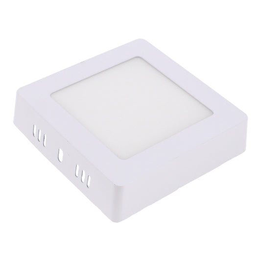 Luminario de LEDS de sobreponer cuadrado 6 W luz cálida 1295 Sanelec