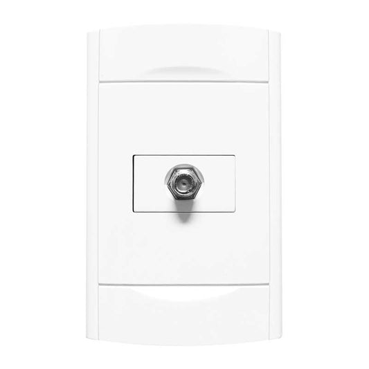 Placa con conector para televisor 4274 Sanelec