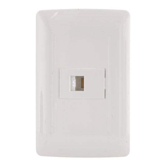 Placa con toma para Modem línea Universal 4573 Sanelec