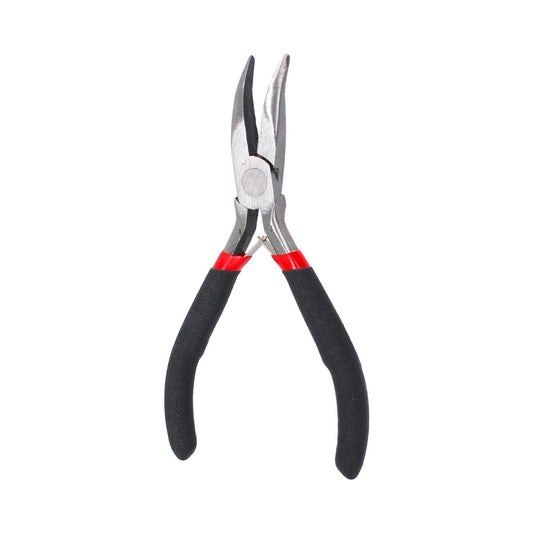 Pinza mini de punta curva 5" 7164 Santul