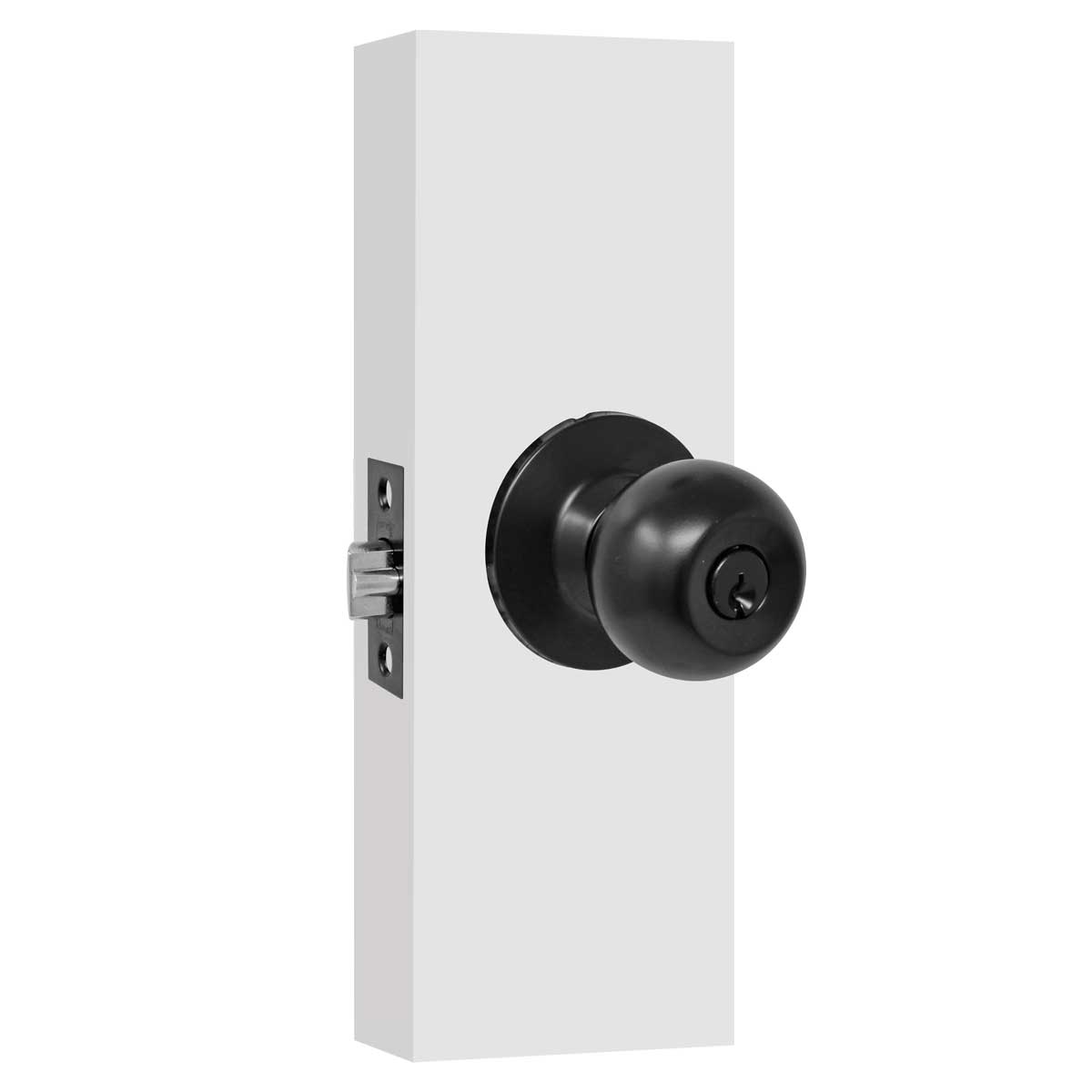Cerradura para recámara negra Gamma MX6977 Phillips